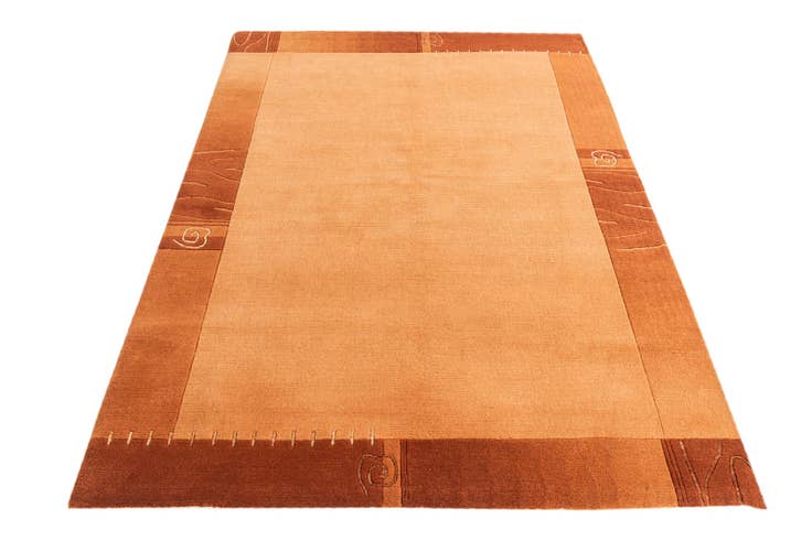 Detail image of 4' 7 x 6' 5 Hand Knotted Nepal Rug