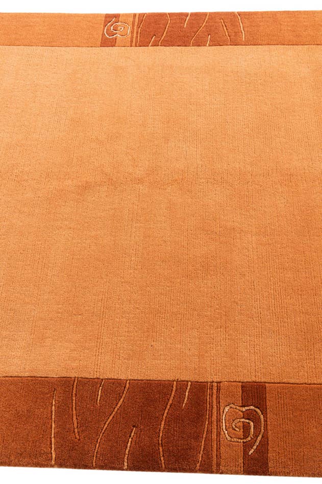 Detail image of 4' 7 x 6' 5 Hand Knotted Nepal Rug