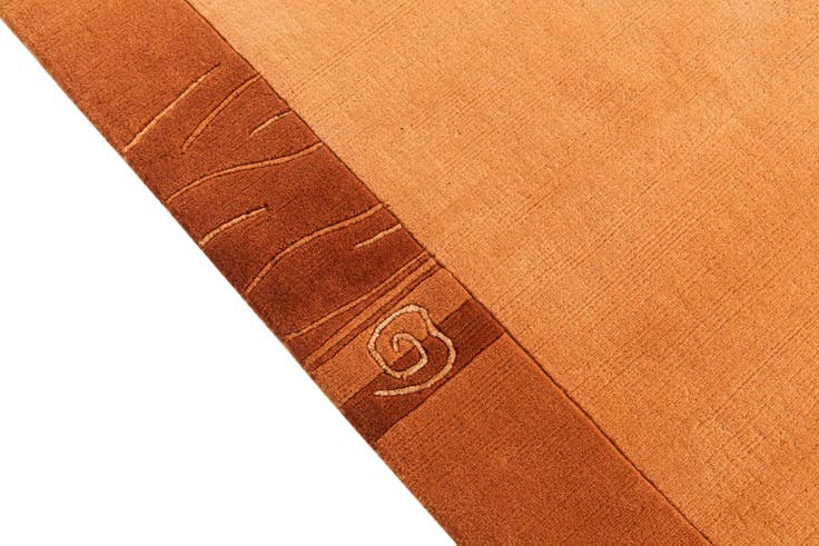 Detail image of 4' 7 x 6' 5 Hand Knotted Nepal Rug