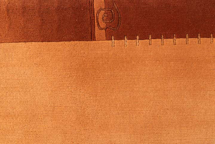 4' 7 x 6' 5 Hand Knotted Nepal Rug