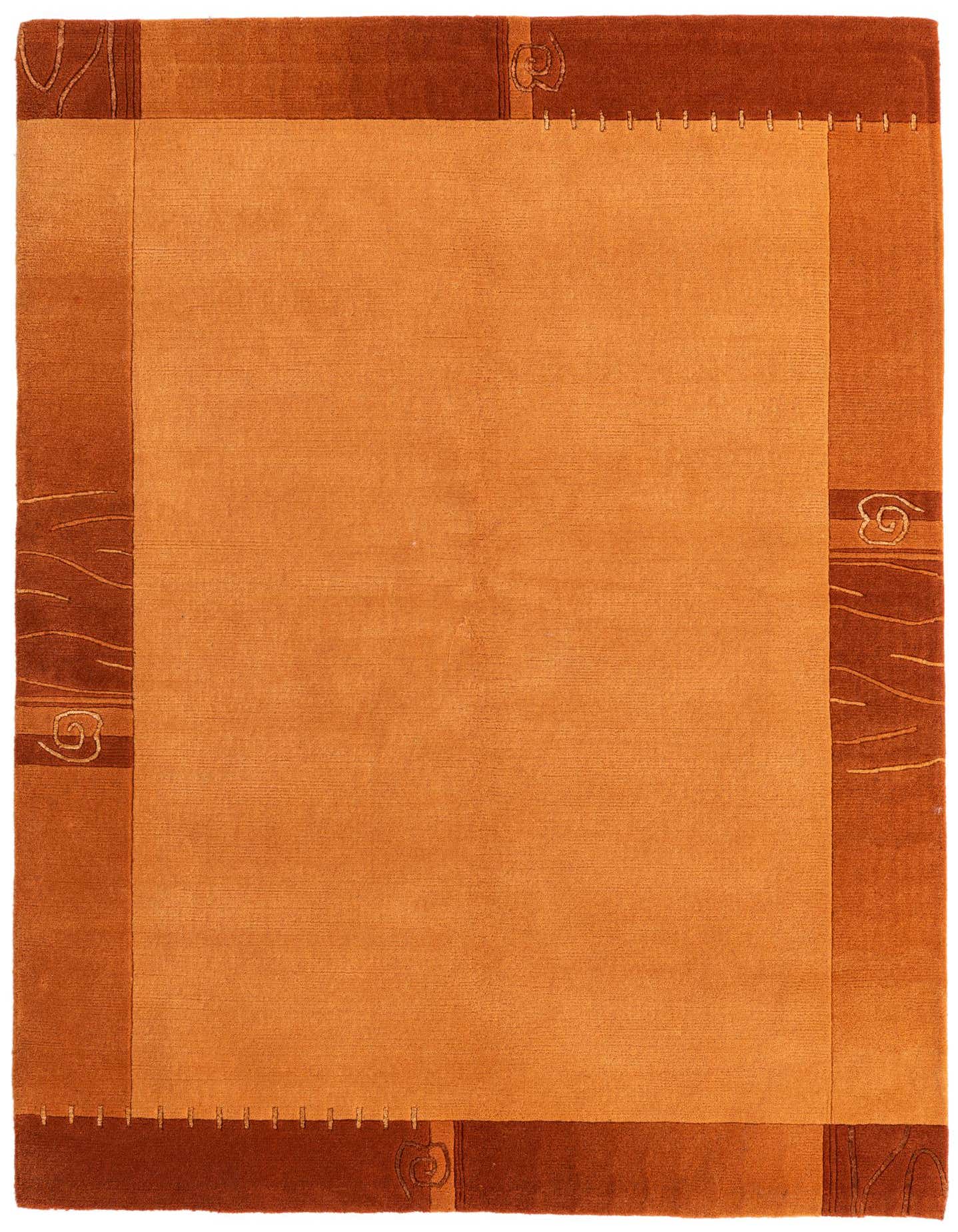 4' 7 x 6' 5 Hand Knotted Nepal Rug