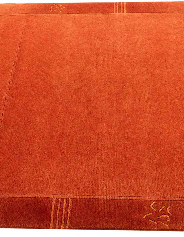 Detail image of 4' 8 x 6' 6 Hand Knotted Nepal Rug