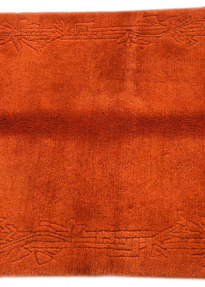 2' 5 x 4' 8 Hand Knotted Nepal Wool Rug