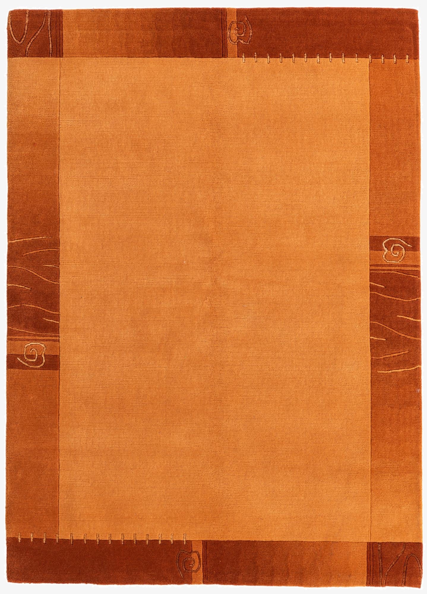 4' 7 x 6' 5  Hand Knotted Nepal Rug