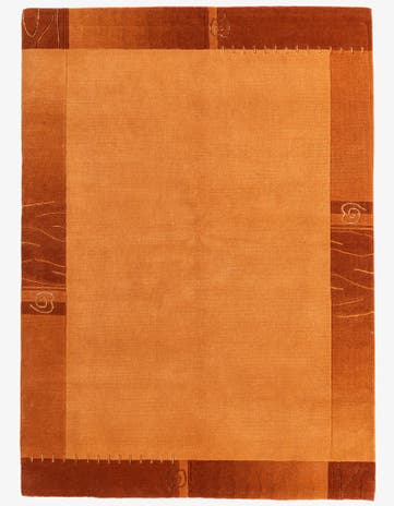 4' 7 x 6' 5 Hand Knotted Nepal Rug