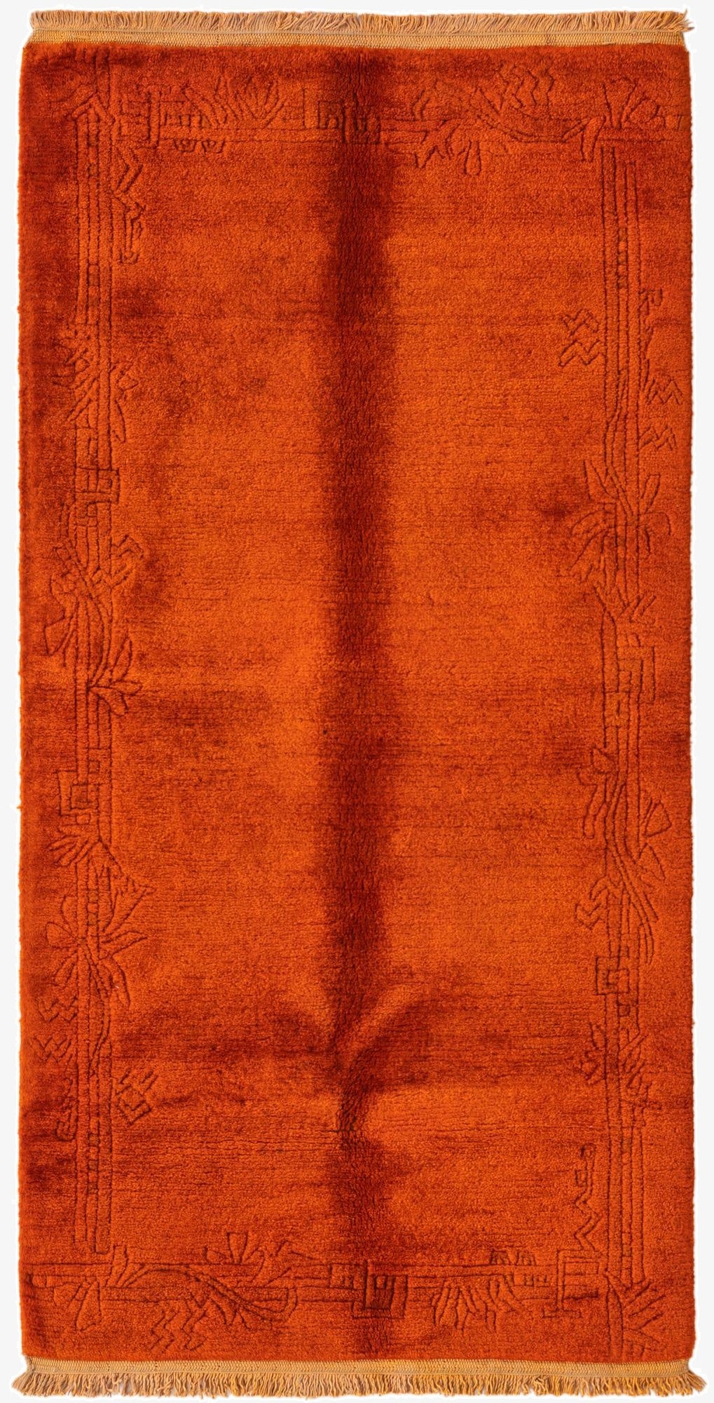 2' 5 x 4' 8 Hand Knotted Nepal Wool Rug