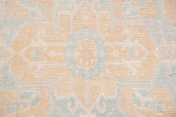9' 2 x 12' 3 Hand Knotted Oushak Wool Rug