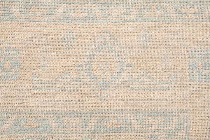 9' 2 x 12' 3 Hand Knotted Oushak Wool Rug