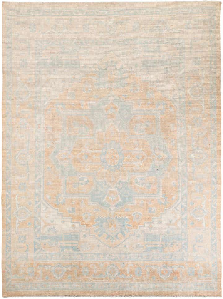 9' 2 x 12' 3 Hand Knotted Oushak Wool Rug