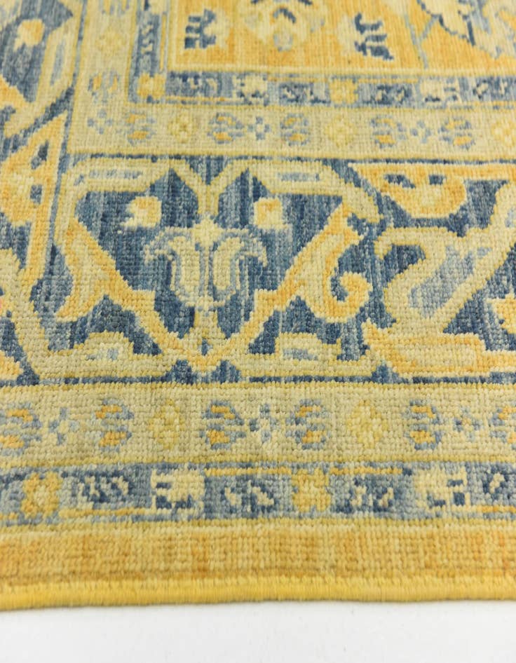 Detail image of 8' 6 x 10' 4  Hand Knotted Peshawar Ziegler Wool Rug