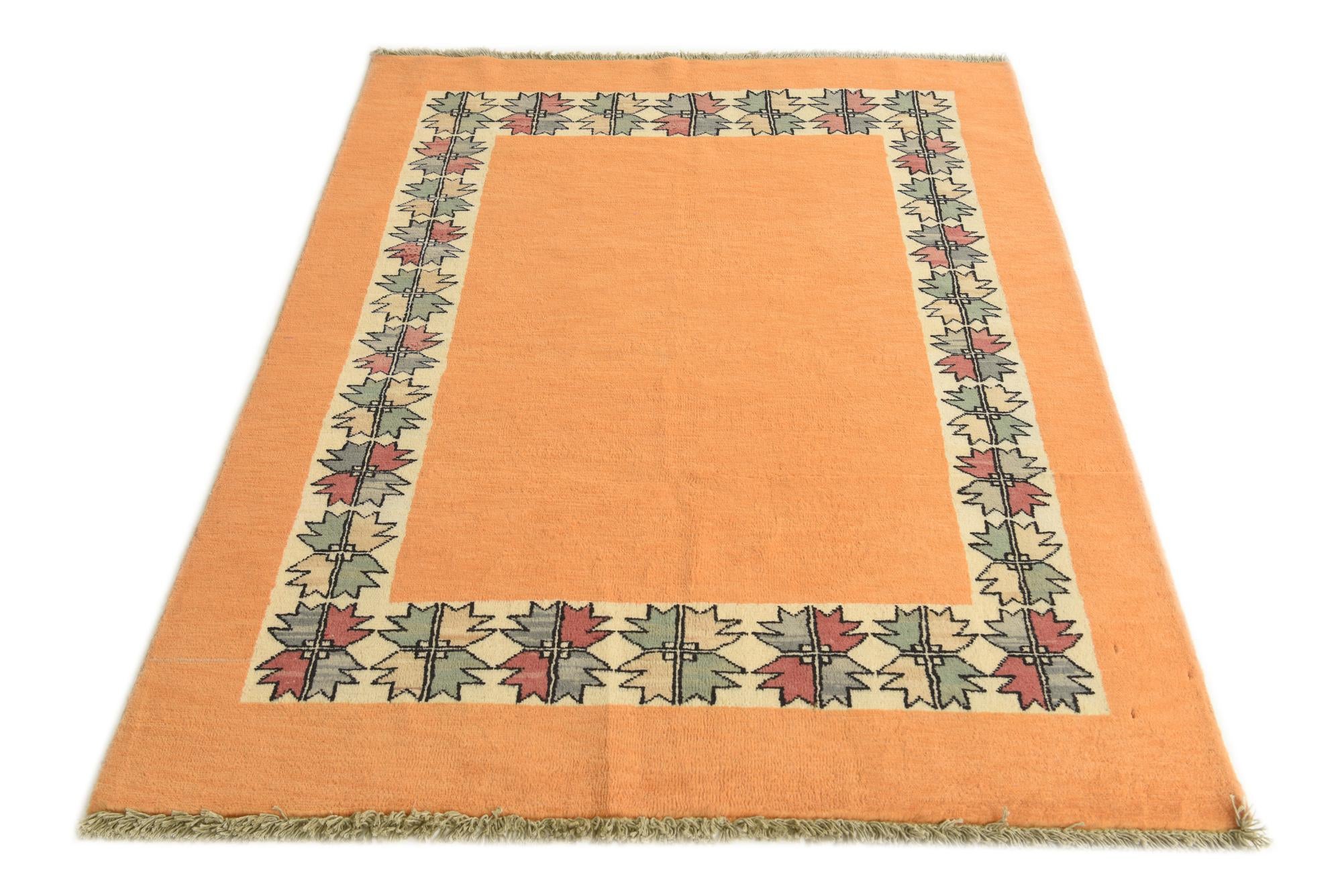 4' 1 x 5' 1 Hand Knotted Peshawar Ziegler Rug