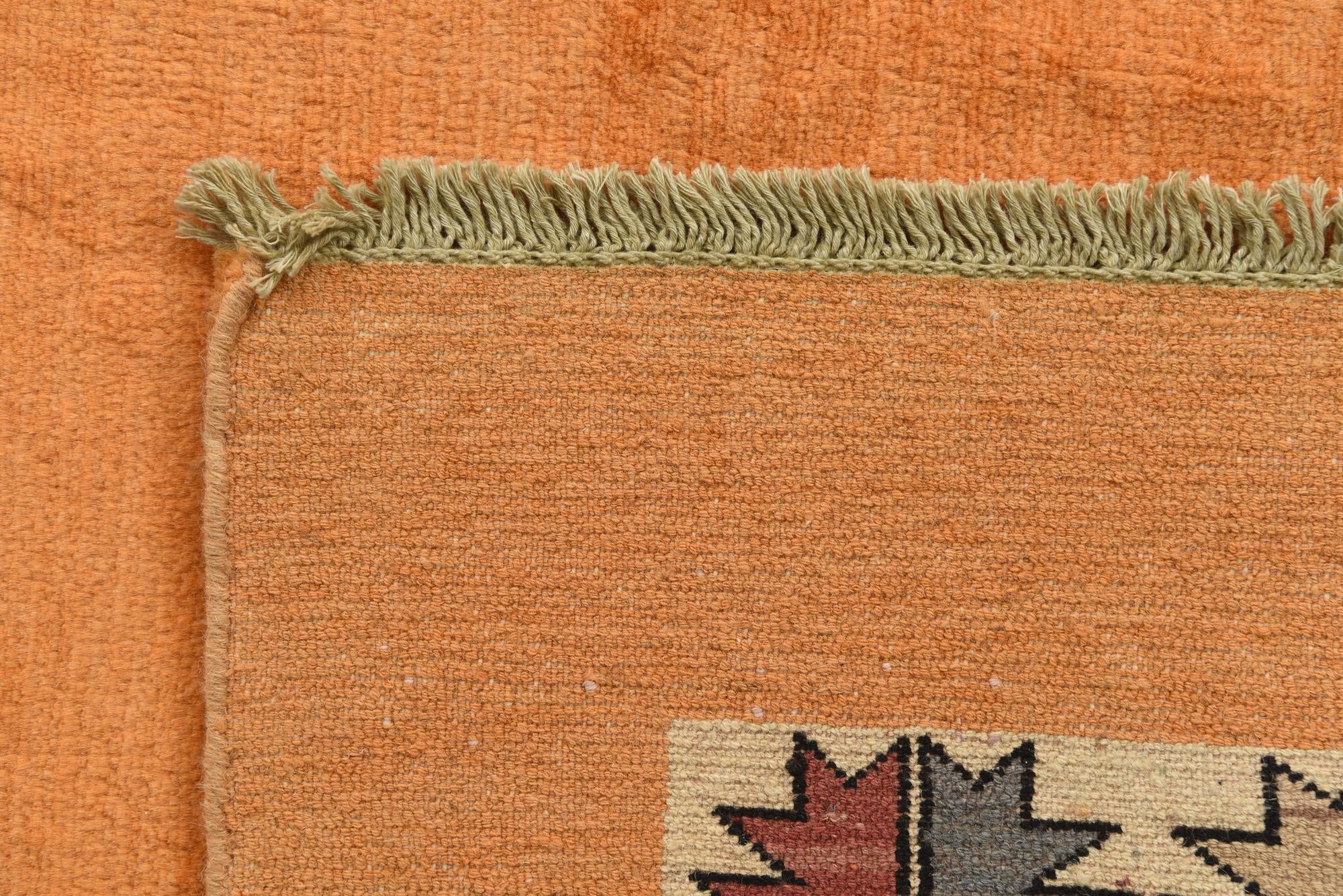 4' 1 x 5' 1 Hand Knotted Peshawar Ziegler Rug