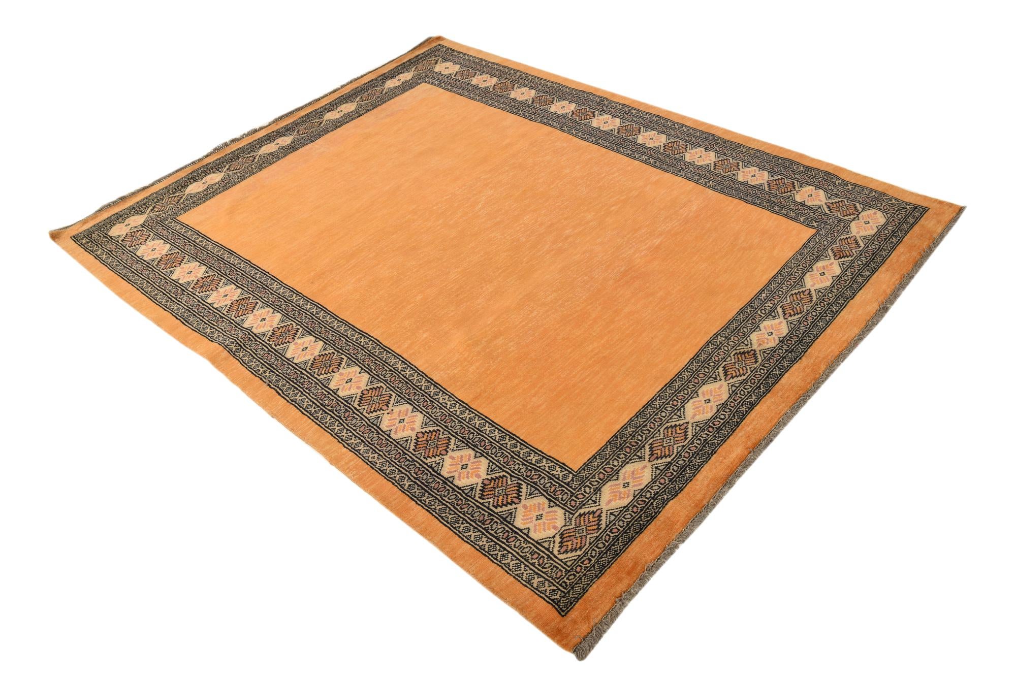 160cm x 205cm Hand Knotted Peshawar Ziegler Rug