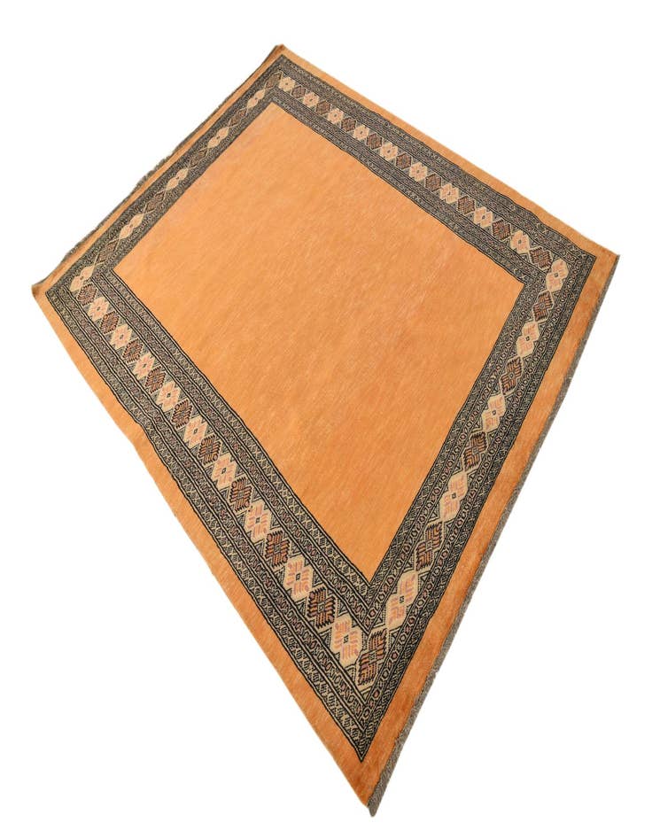 Detail image of 5' 3 x 6' 9  Hand Knotted Peshawar Ziegler Rug