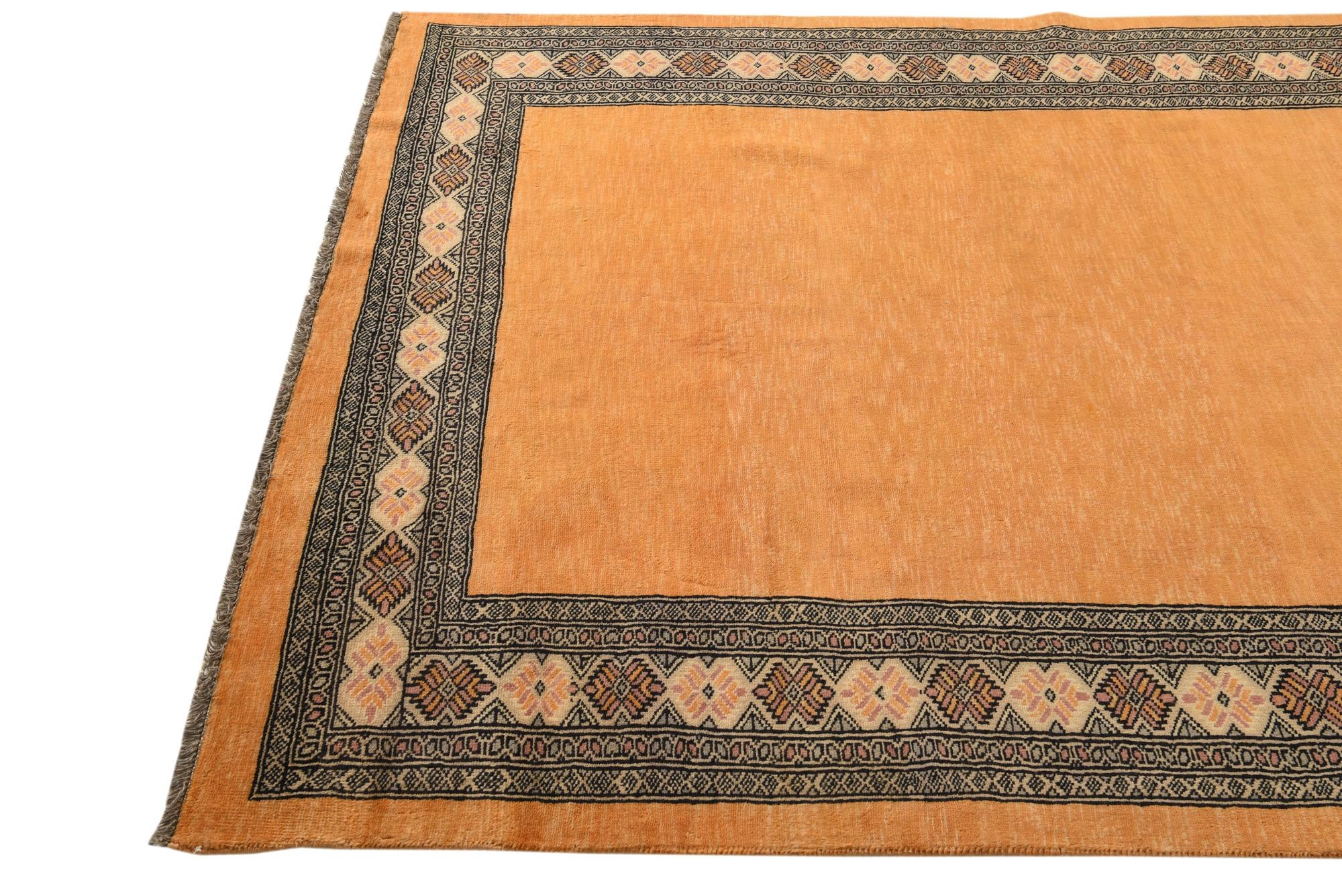 160cm x 205cm Hand Knotted Peshawar Ziegler Rug