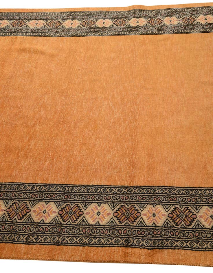 Detail image of 5' 3 x 6' 9  Hand Knotted Peshawar Ziegler Rug