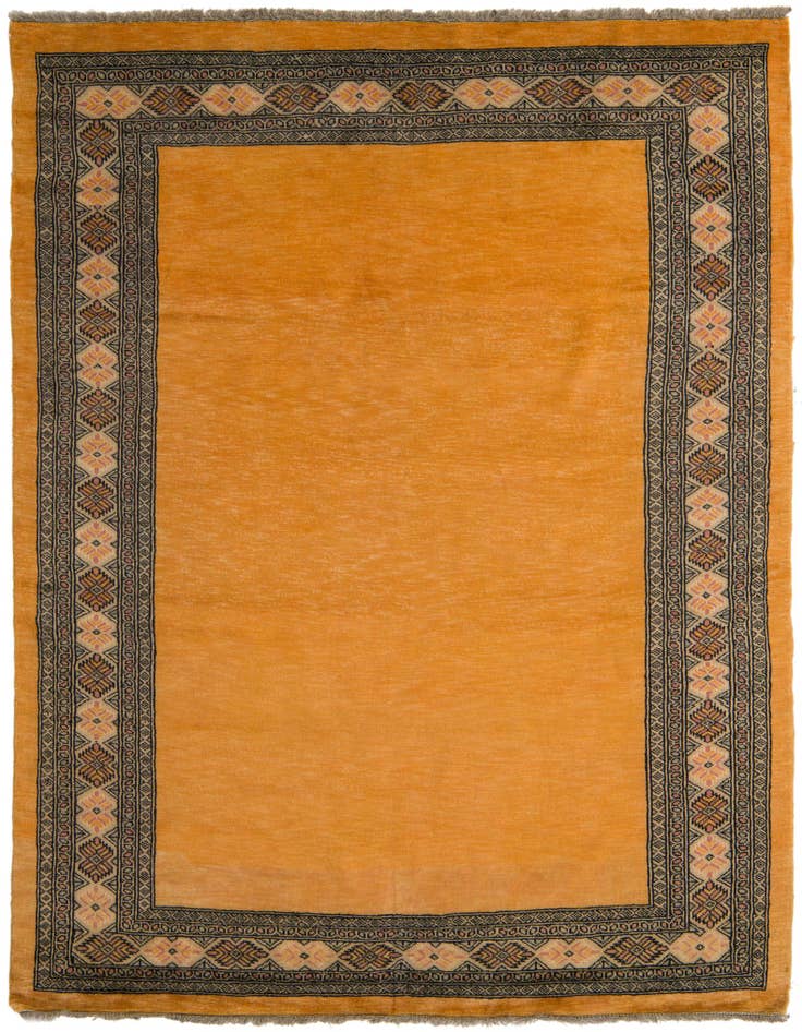 Detail image of 5' 3 x 6' 9 Hand Knotted Peshawar Ziegler Rug