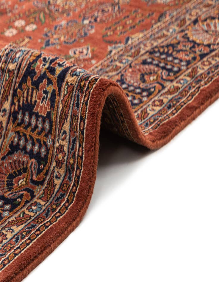 Detail image of 5' 5 x 8' 5 Hand Knotted Sarough Wool Rug