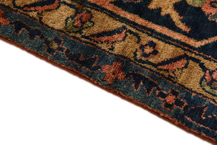 10' 2 x 12' 9 Hand Knotted Sarough Persian Wool Rug