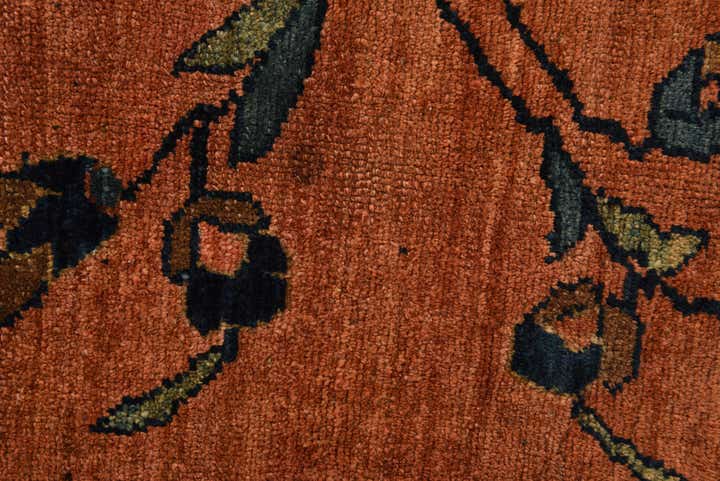10' 2 x 12' 9 Hand Knotted Sarough Persian Wool Rug