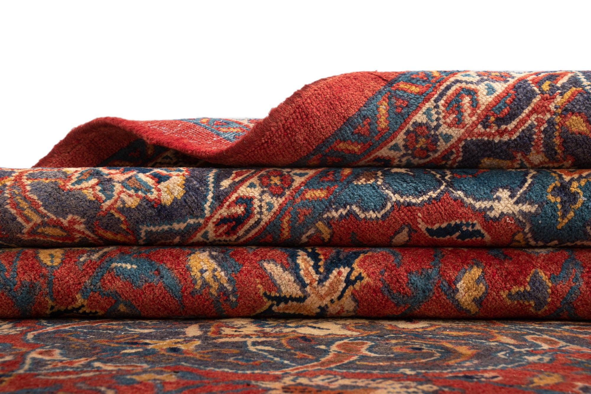 8' 2 x 11' 4 Sarouk Wool Rug