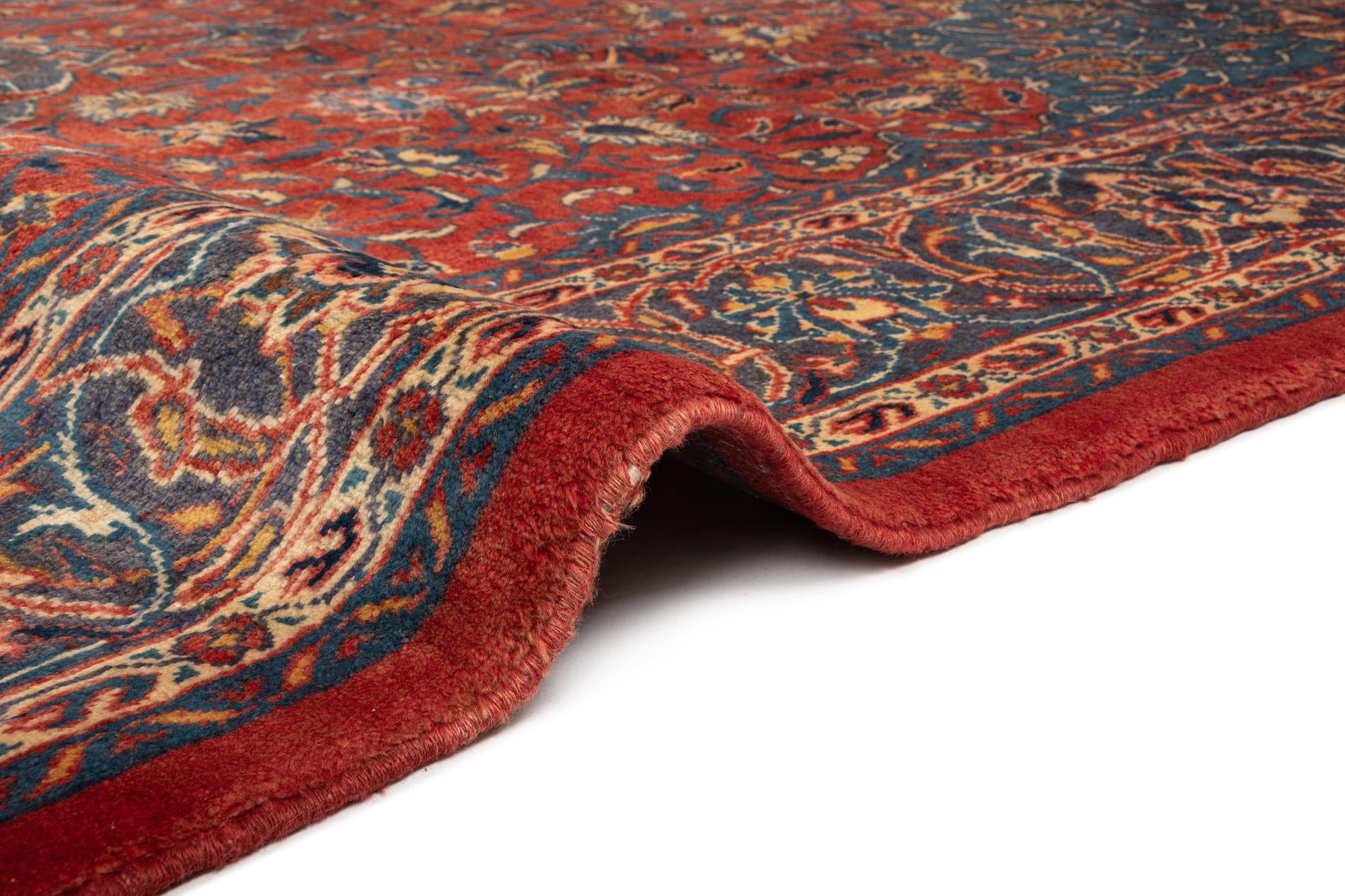 8' 2 x 11' 4 Sarouk Wool Rug