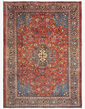 8' 2 x 11' 4 Sarouk Wool Rug