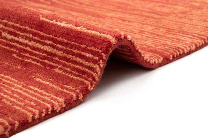 4' 9 x 6' 6 Hand Knotted Simla Mohair Rug