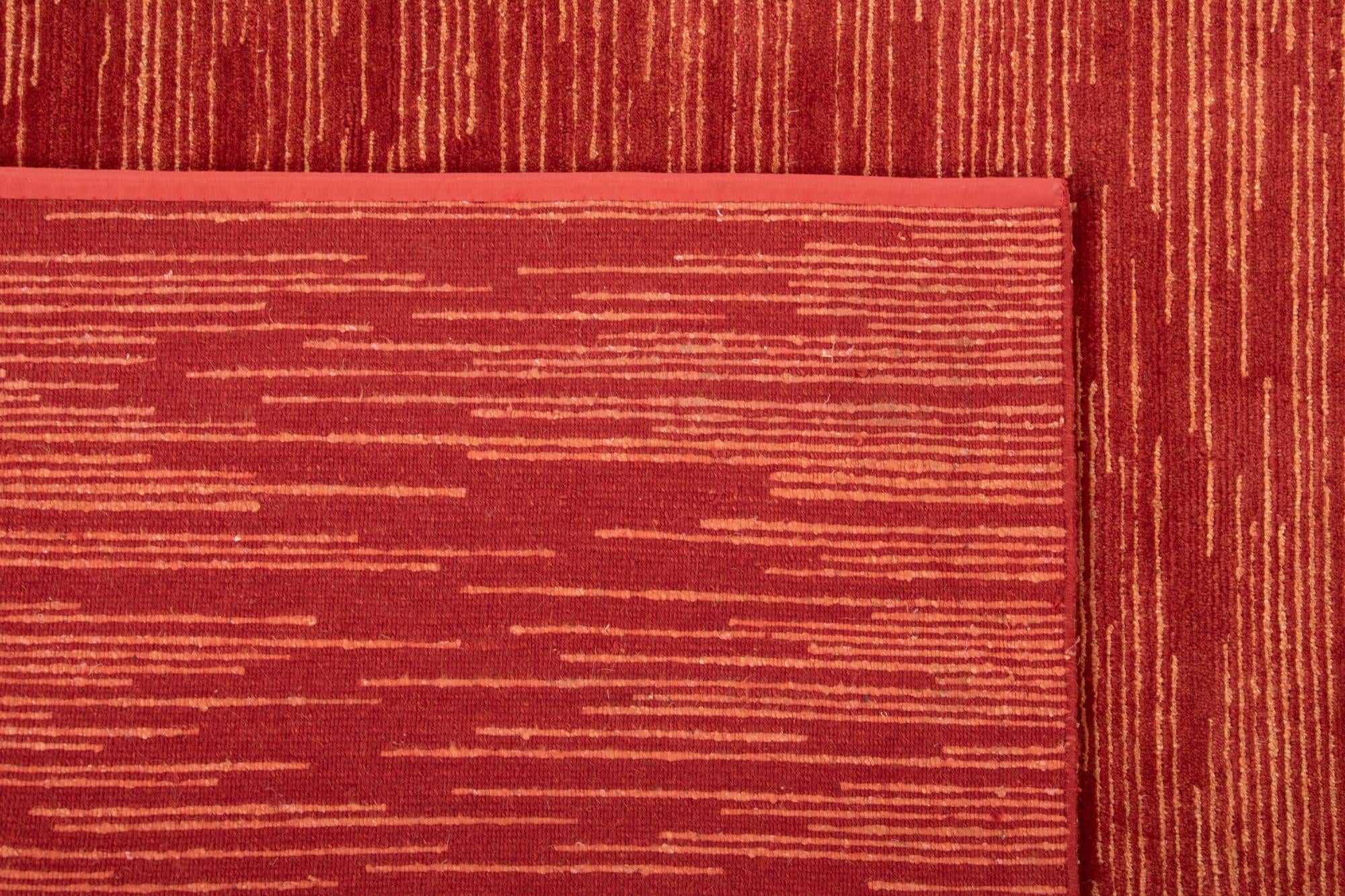 4' 9 x 6' 6 Hand Knotted Simla Mohair Rug