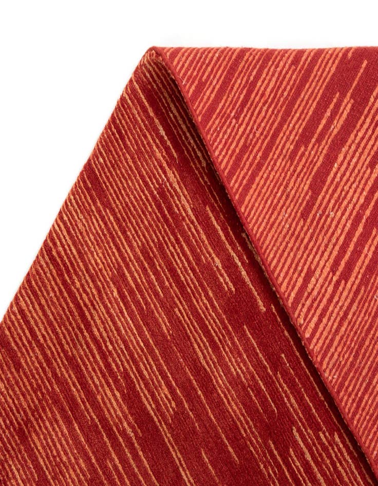 Detail image of 4' 9 x 6' 6  Hand Knotted Simla Mohair Rug