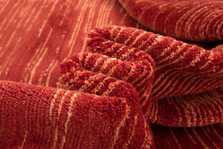 4' 9 x 6' 6 Hand Knotted Simla Mohair Rug