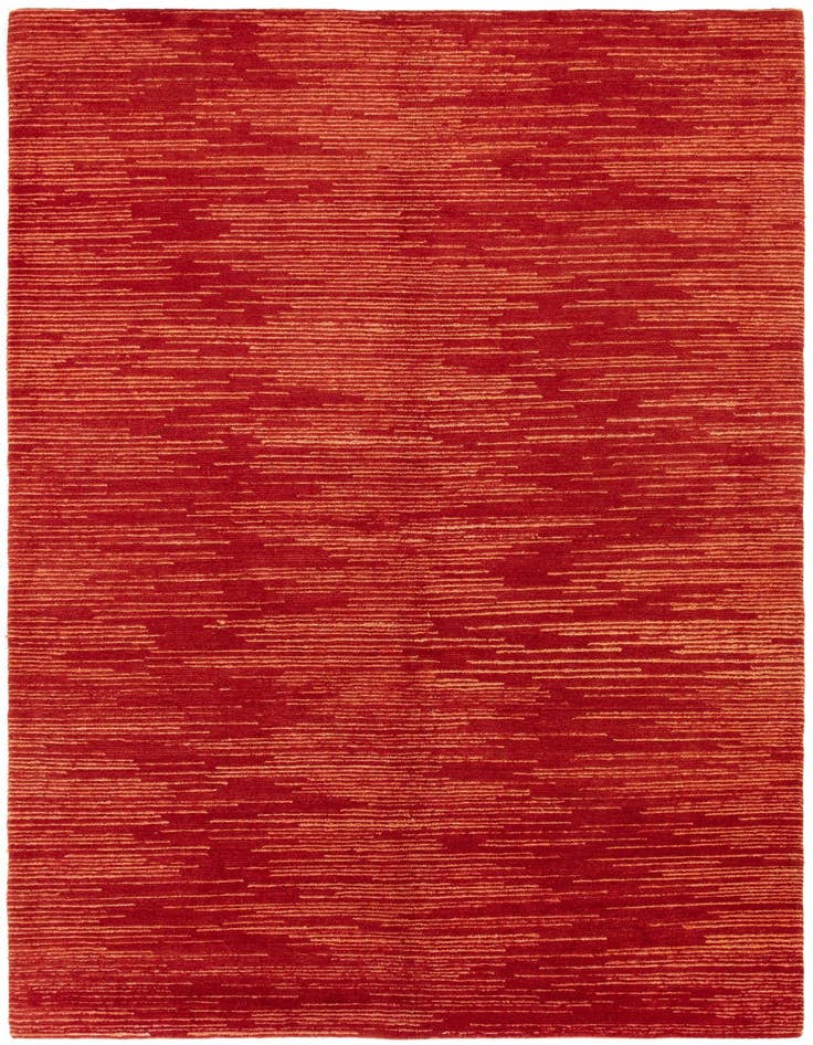 Detail image of 4' 9 x 6' 6 Hand Knotted Simla Mohair Rug