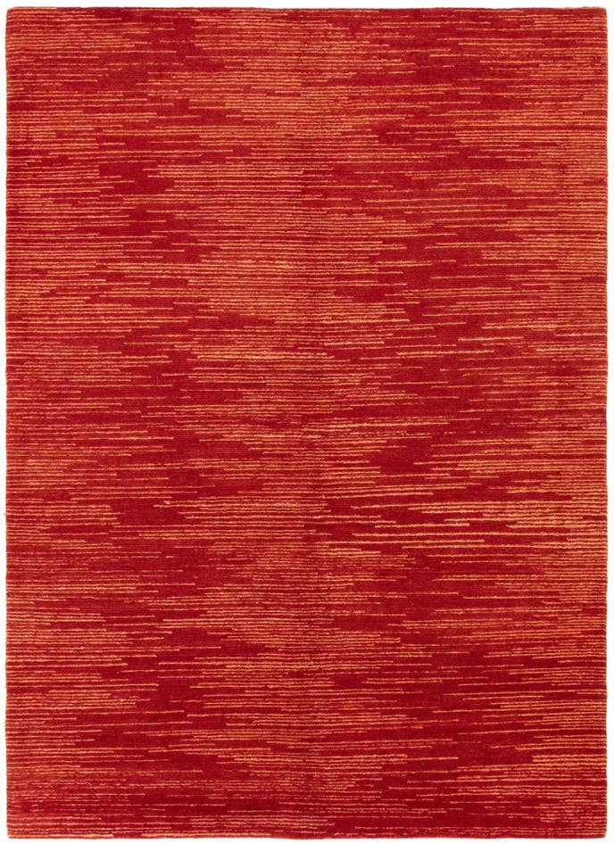 Detail image of 4' 9 x 6' 6 Hand Knotted Simla Mohair Rug
