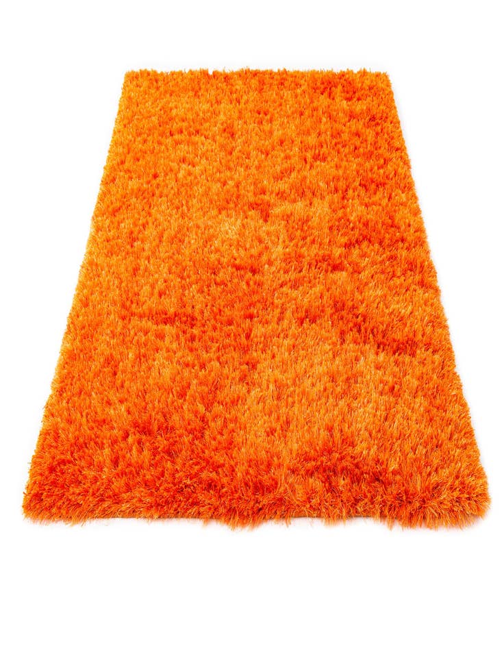 Detail image of 5' x 6' 9  Hand Knotted Solid Shag Rug