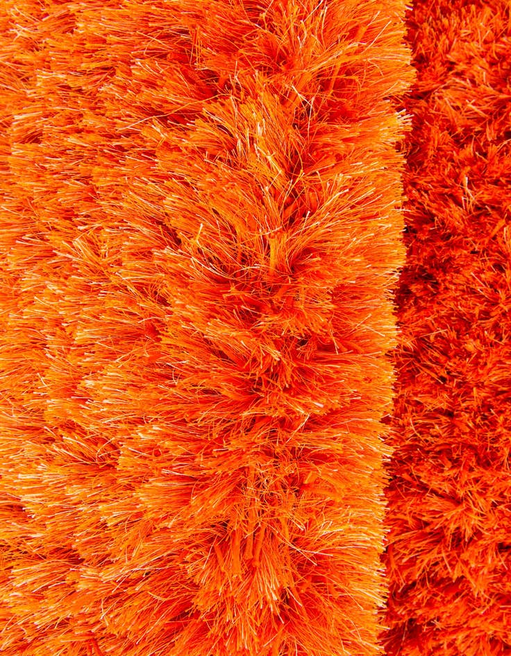Detail image of 5' x 6' 9  Hand Knotted Solid Shag Rug