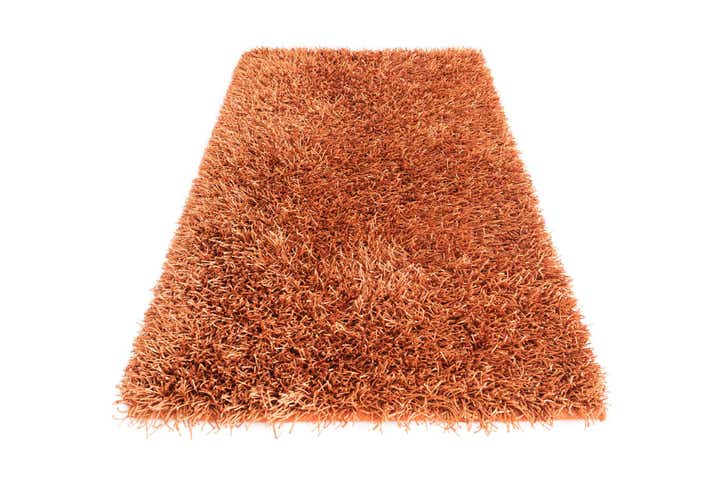 3' 3 x 5' 9 Hand Knotted Solid Shag Oriental Rug