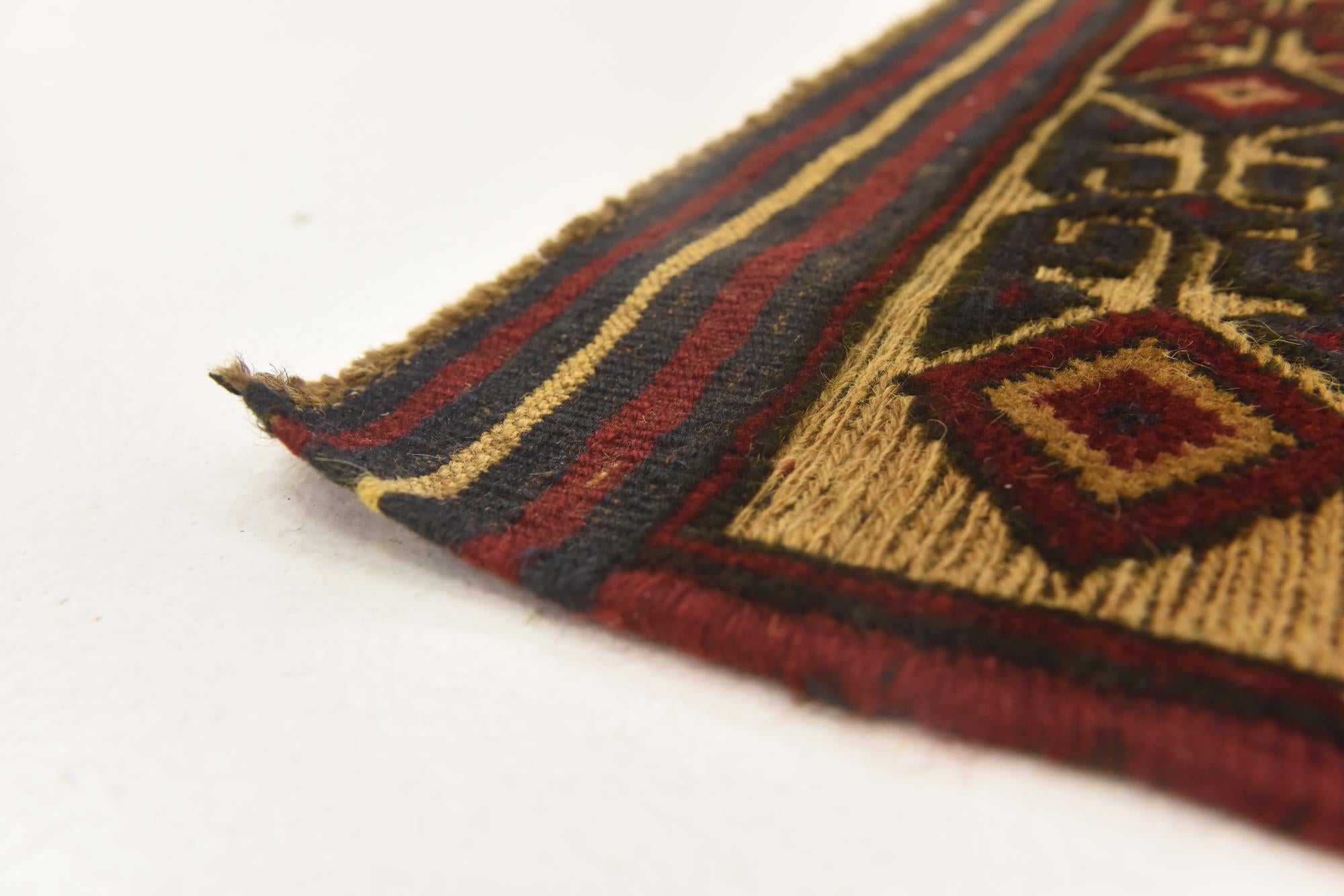3' 2 x 5' Hand Knotted Sumak Wool Rug