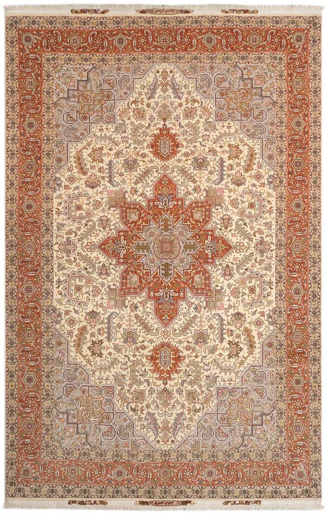 6' 7 x 10' 5 Tabriz Rug