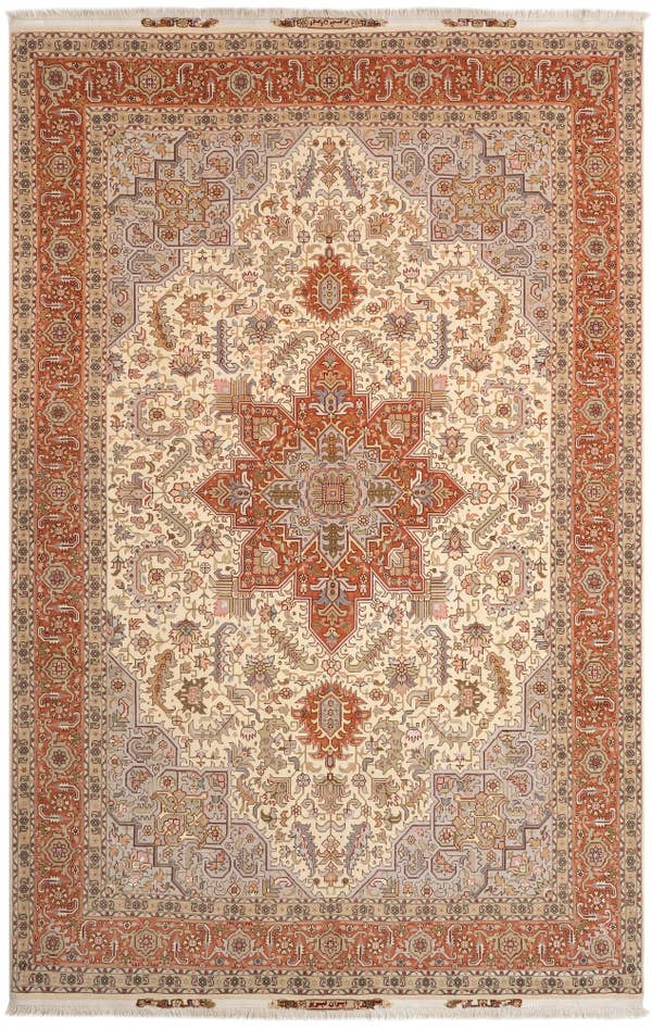 Detail image of 6' 7 x 10' 5 Tabriz Rug