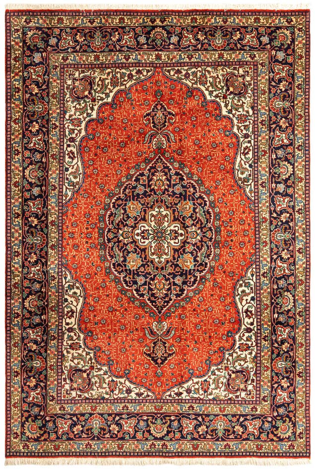 Detail image of 6' 8 x 9' 9 Tabriz Rug