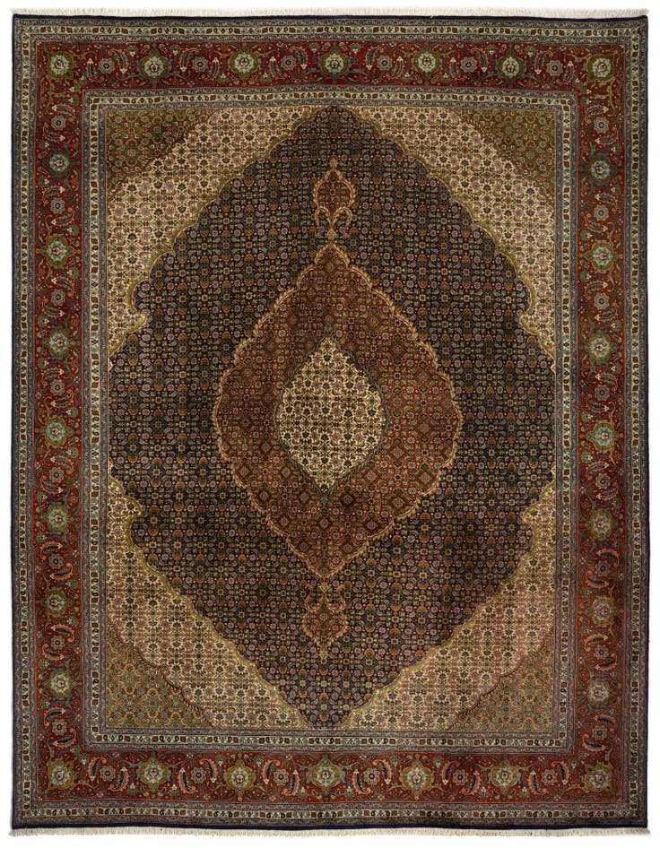 Detail image of 10' x 13' Tabriz Rug