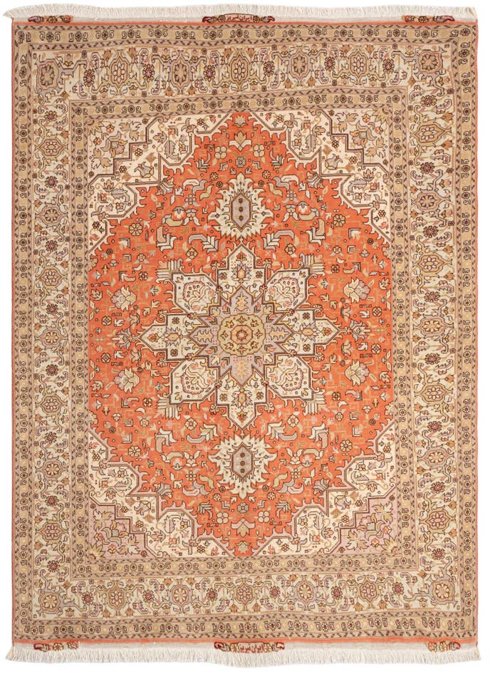 Detail image of 5' x 6' 9 Tabriz Rug