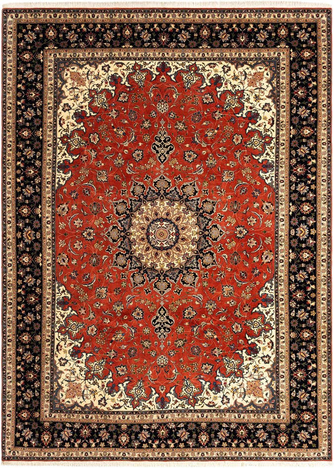 Detail image of 8' 3 x 11' 4 Tabriz Rug