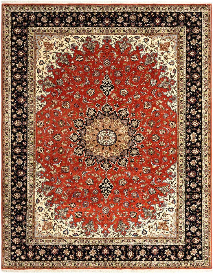Detail image of 8' 2 x 11' 7 Tabriz Rug