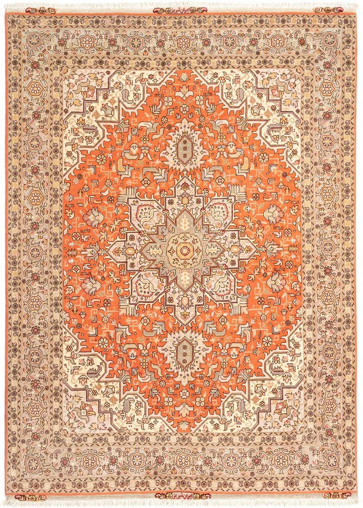 5' 1 x 6' 10 Tabriz Rug