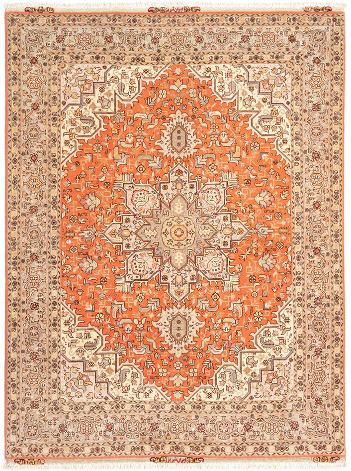 Detail image of 5' 1 x 6' 10 Tabriz Rug