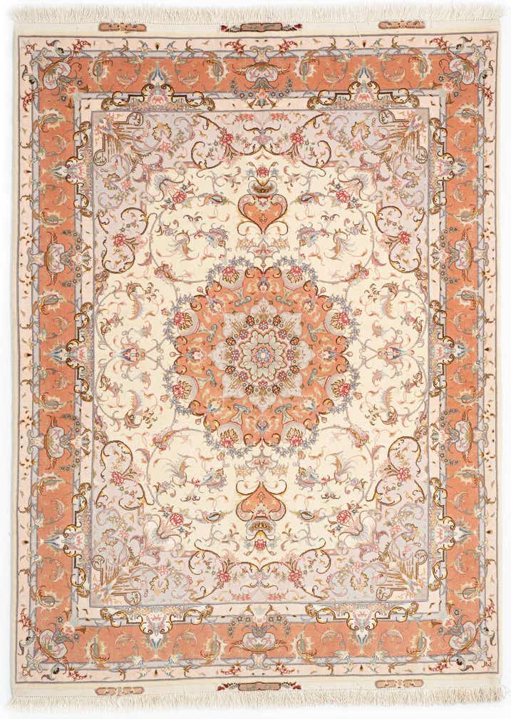 4' 11 x 7' Tabriz Rug