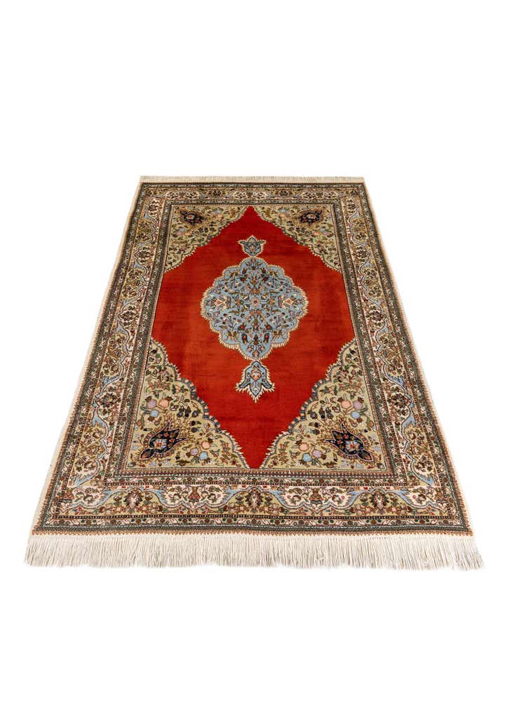 5' 7 x 8' 9 Hand Knotted Tabriz Wool Rug