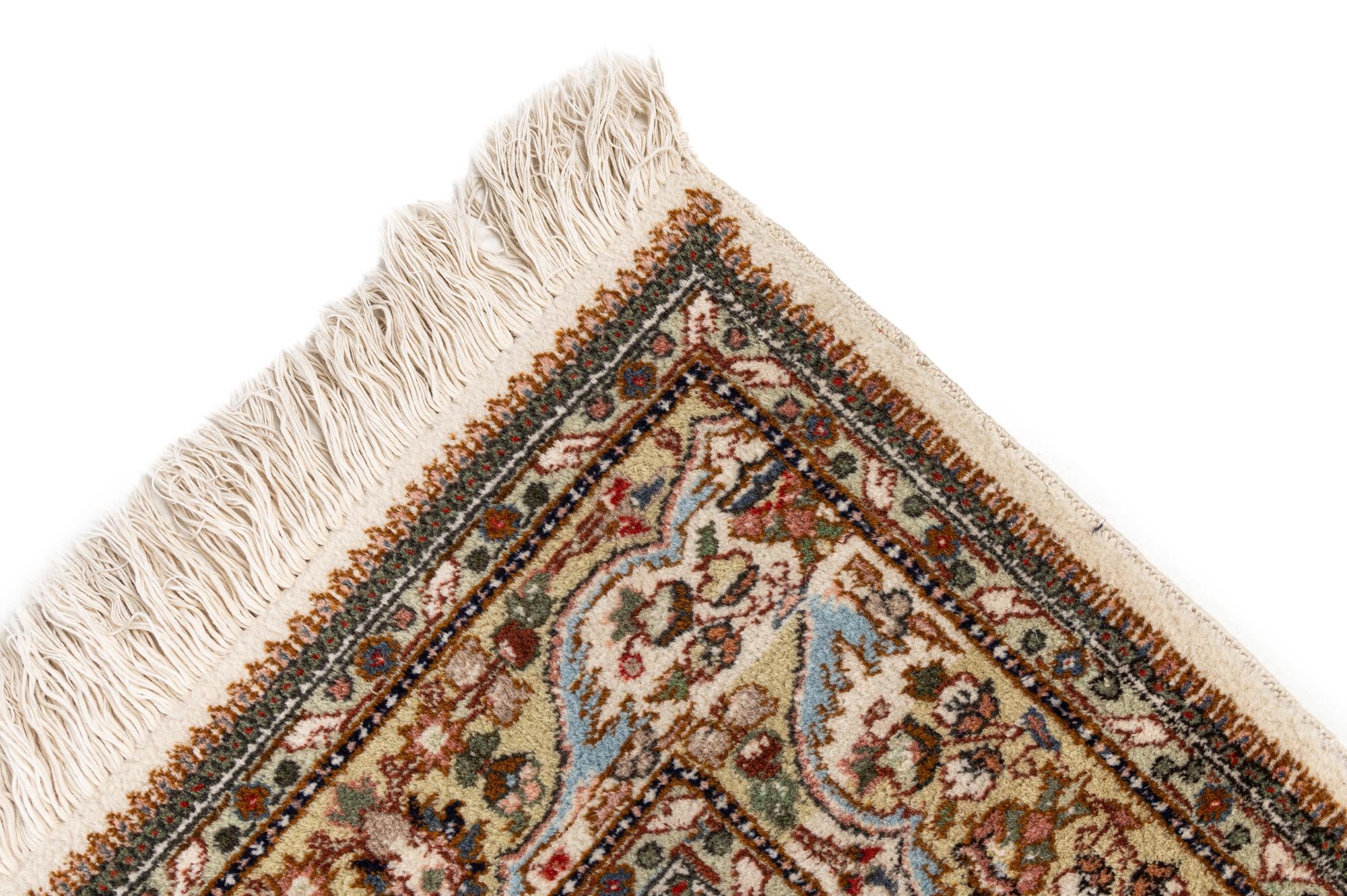 5' 7 x 8' 9 Hand Knotted Tabriz Wool Rug