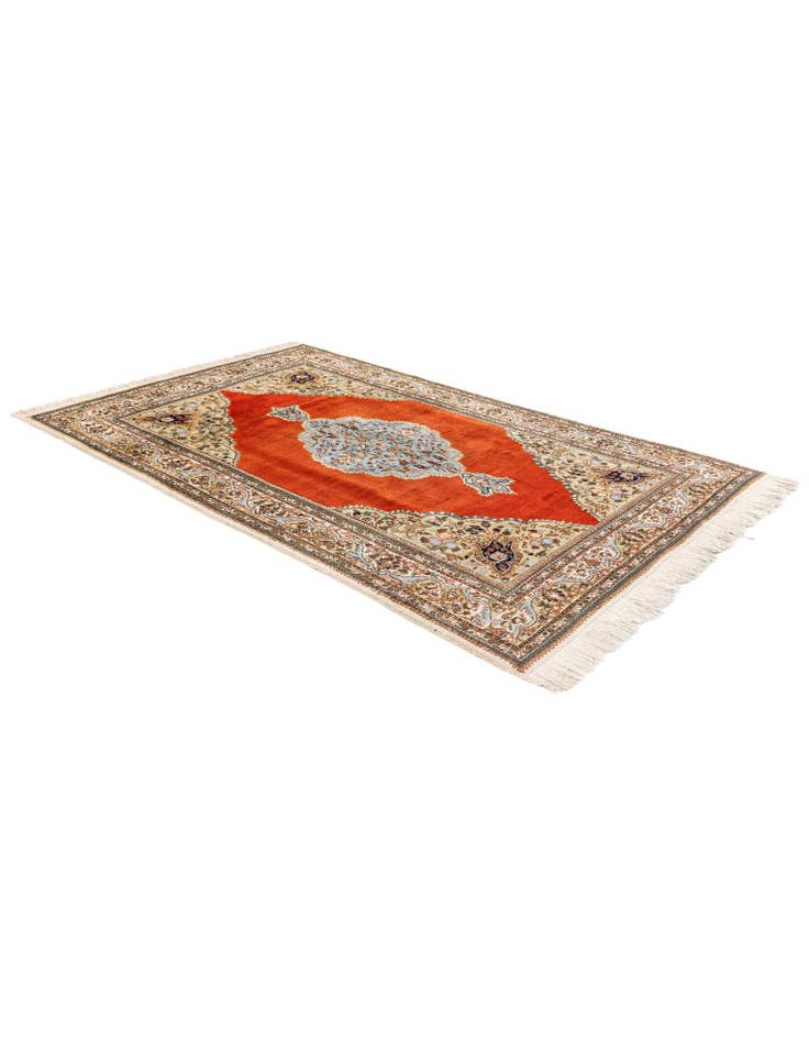 Detail image of 5' 7 x 8' 9 Hand Knotted Tabriz Wool Rug